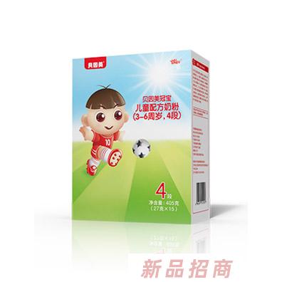 贝因美冠宝婴幼儿配方奶粉4段405g