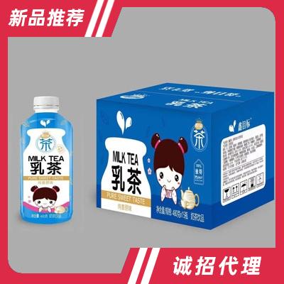 鑫目标乳茶醇香原味饮品480克×15瓶