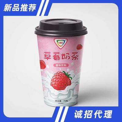 小博士草莓奶茶固体饮料75g