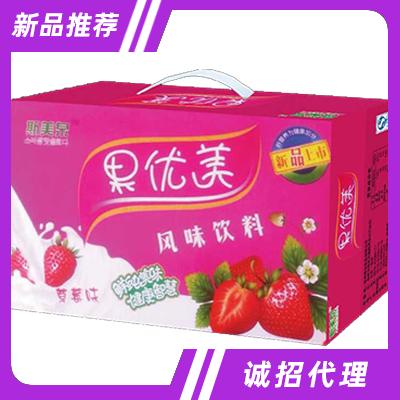 斯美泉果优美风味饮料草莓味