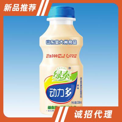 338mlx12瓶绿泰动力多乳酸菌饮料