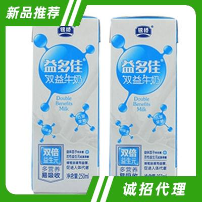 银桥益多佳双倍益生元纯牛奶250ml
