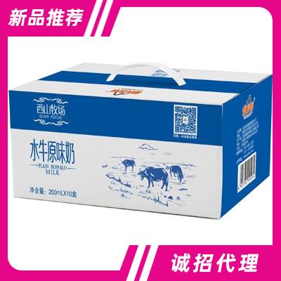 皇氏乳业水牛原味奶200mlX10