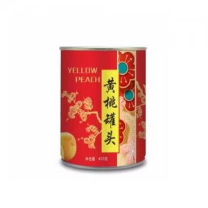 升升园黄桃罐头425克
