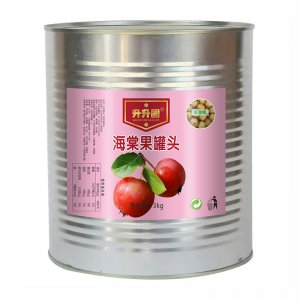 升升园海棠果罐头3kg