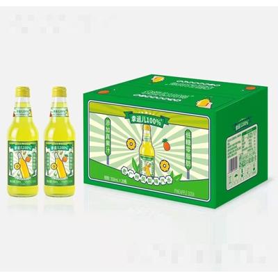 幸运儿老广州凤梨味汽水358mlX20瓶碳酸饮料网红汽水果味整箱