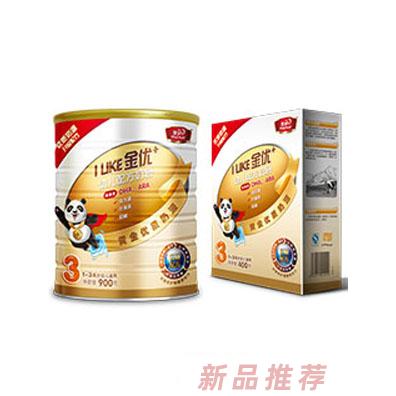 美庐I LIKE金优+幼儿配方奶粉