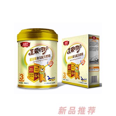 美庐至爱呵护超金装幼儿配方奶粉