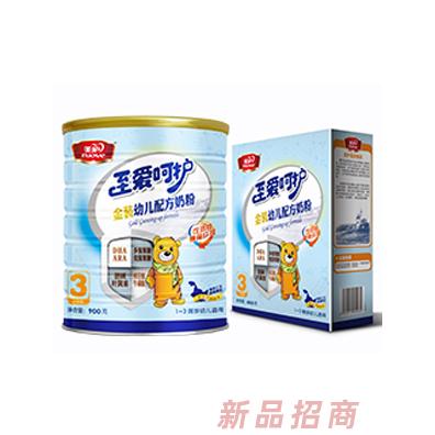 美庐至爱呵护金装幼儿配方奶粉