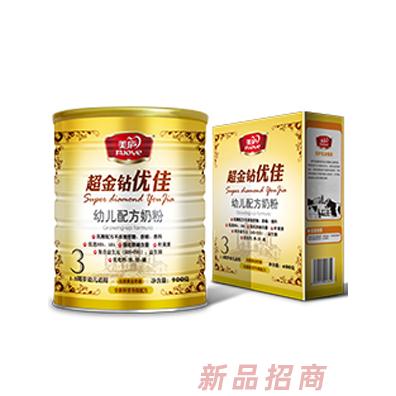 美庐超金钻优佳幼儿配方奶粉