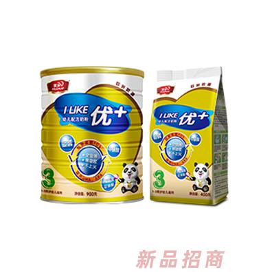 美庐优+幼儿配方奶粉3段