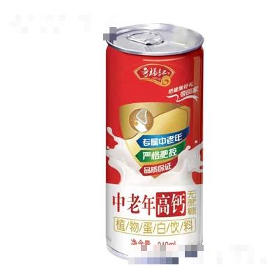 奇福记中老年高钙植物蛋白饮料240ml