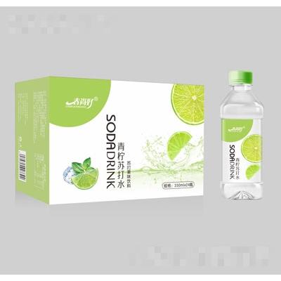 春尚好柠檬苏打水350mlX24瓶