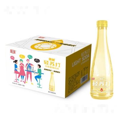 体碱轻苏打优唯夏橘风味430mlX15  苏打水