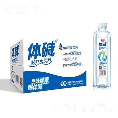 栗子园苏打水饮料400mlX24瓶