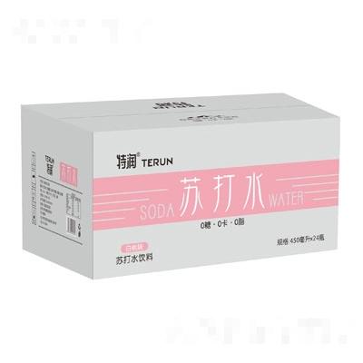 特润苏打水饮料白桃味450mlX24