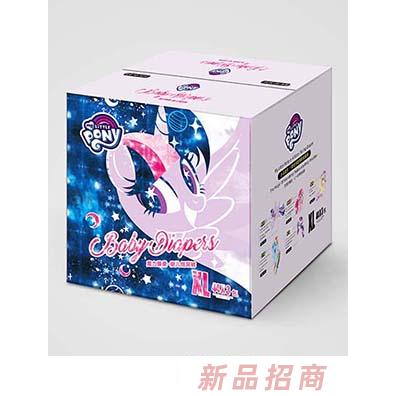 小马宝莉魔力臻柔婴儿纸尿裤XL44 3包