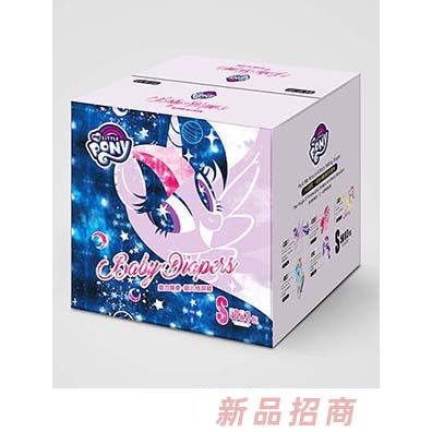 小马宝莉魔力臻柔婴儿纸尿裤S58 3包