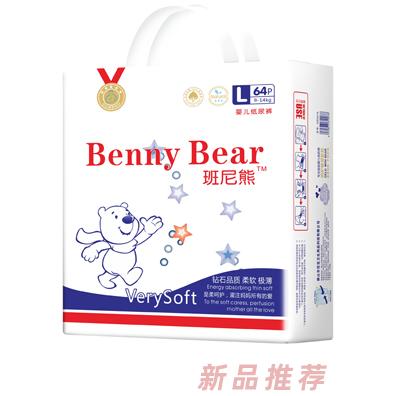 班尼熊婴儿纸尿裤L