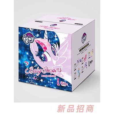 小马宝莉魔力臻柔婴儿纸尿裤L48 3包