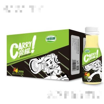 绿思康carry荣耀瓜拉纳风味饮料雪梨味（箱）