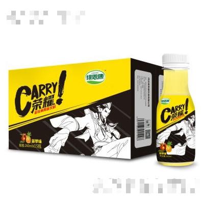 绿思康carry荣耀瓜拉纳风味饮料菠萝味（箱）