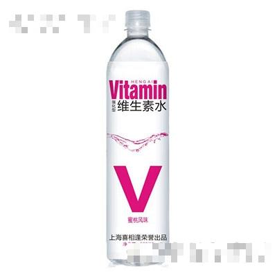强化型维生素水蜜桃风味500ml