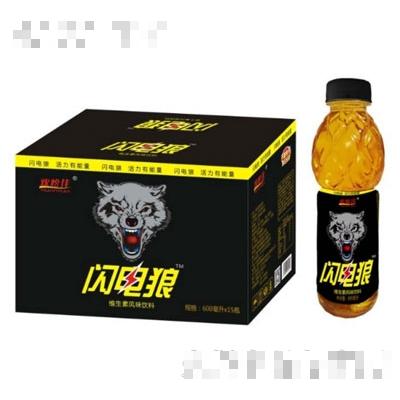 欢怡佳闪电狼维生素风味饮料600mlX15