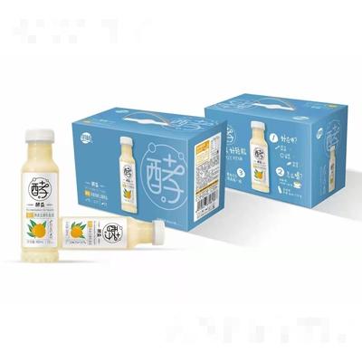 明畅黄桃燕麦发酵乳酸菌300mlX12瓶