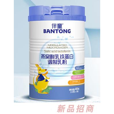 伴童燕窝酸乳铁蛋白调制乳粉