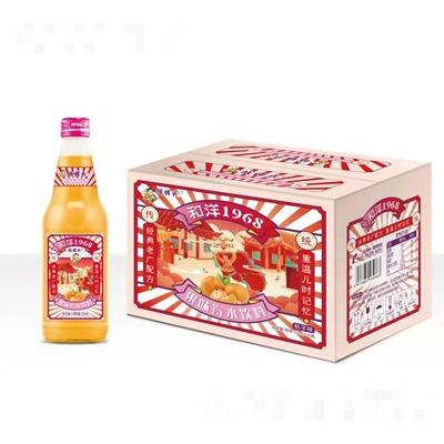 钱佬头果味汽水饮料桔子味箱装