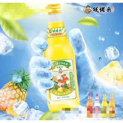 钱佬头果味汽水饮料菠萝味