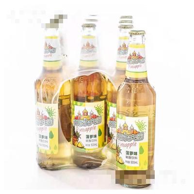 吉强汉斯农夫园菠萝味碳酸饮料500ml