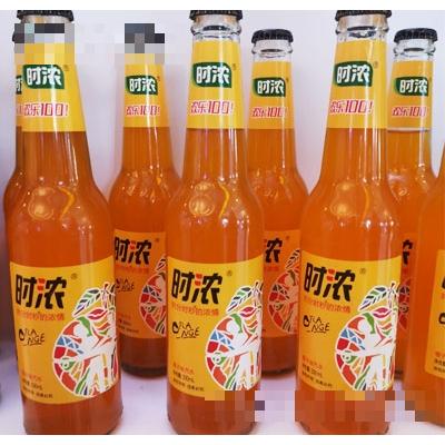 时浓橙子口味汽水500ml