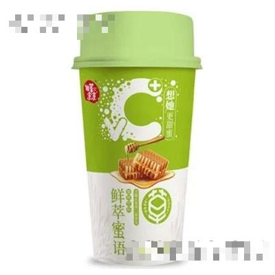 仙草凉凉鲜萃蜜语奶茶285g