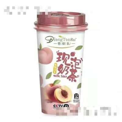 香碳乳现泡奶茶蜜桃味113g