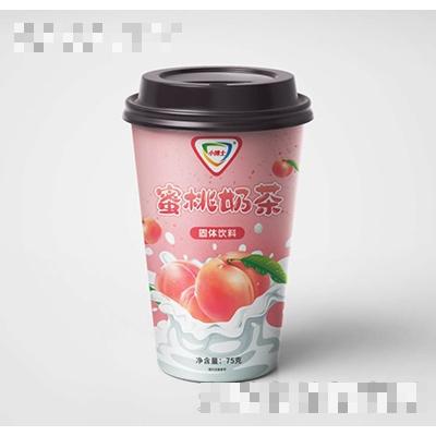 小博士蜜桃奶茶固体饮料75g