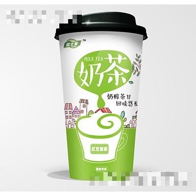 欧士多奶茶红豆抹茶杯装
