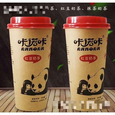 咔诺咔红豆奶茶（杯）