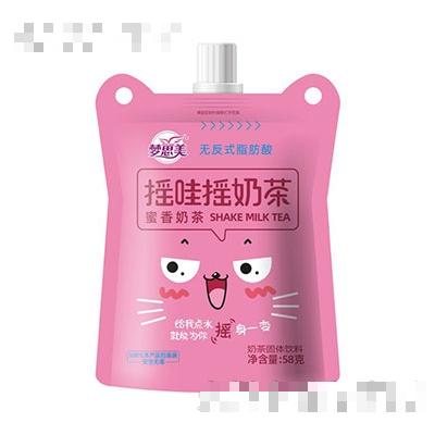 梦思美摇哇摇蜜香奶茶固体饮料58g