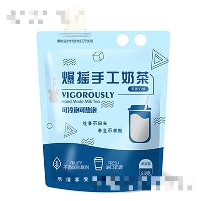 圣蒂曼雪爆摇手工奶茶茉莉奶绿53g