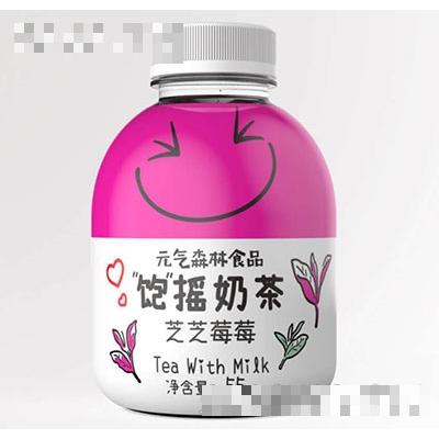 元气森林食品饱摇奶茶芝芝莓莓55g