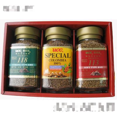 UCC速溶咖啡礼盒100g×3