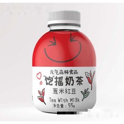 元气森林食品饱摇奶茶薏米红豆