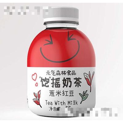 元气森林食品饱摇奶茶薏米红豆55g