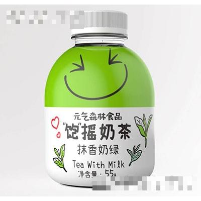 元气森林食品饱摇奶茶抹香奶绿55g