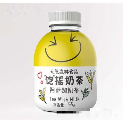 元气森林食品饱摇奶茶阿萨姆奶茶