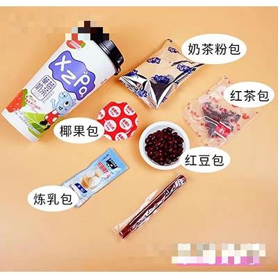 小猪佩奇草莓奶茶