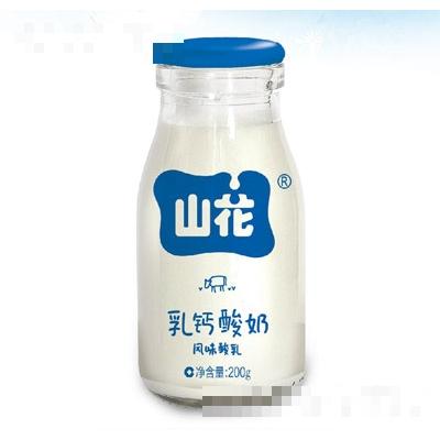 山花乳钙酸奶200g