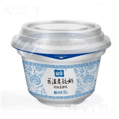 山花花溪老酸奶180g